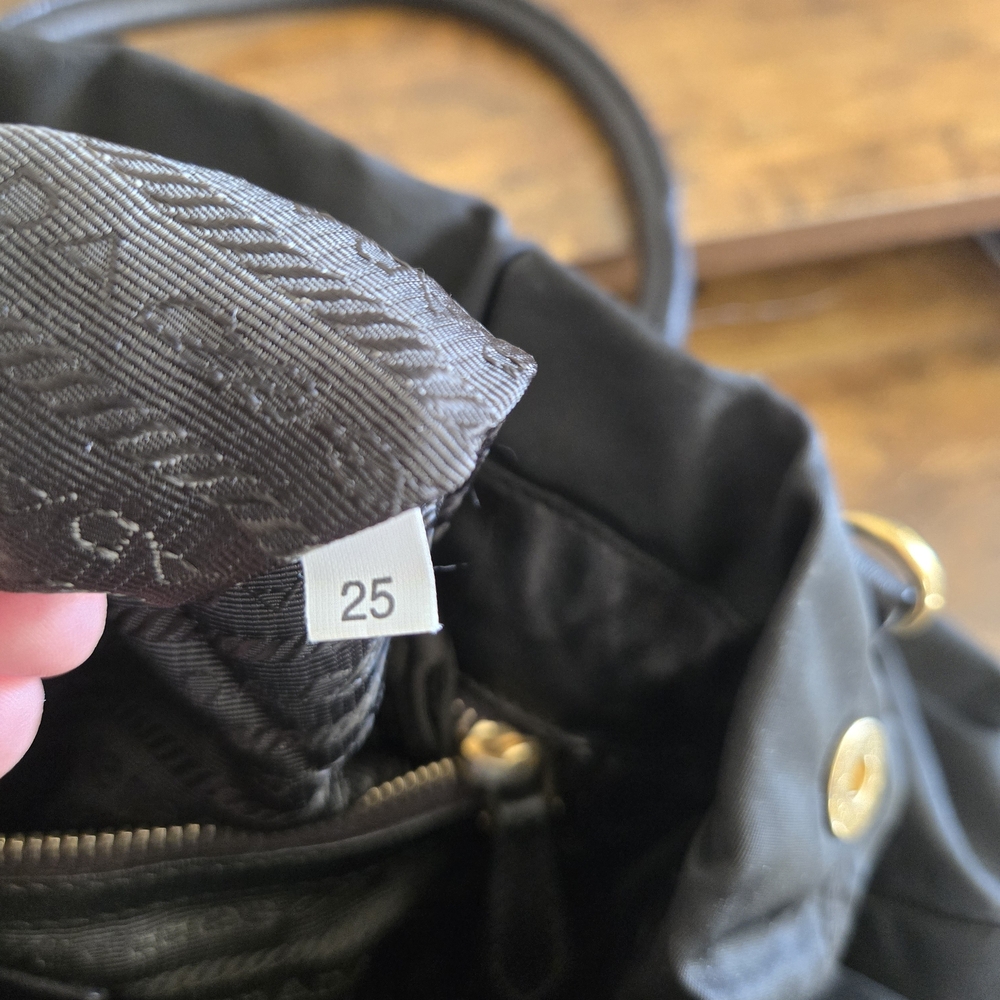 Prada Hobo Black Women's Bag Authentic - Picture 15 of 16